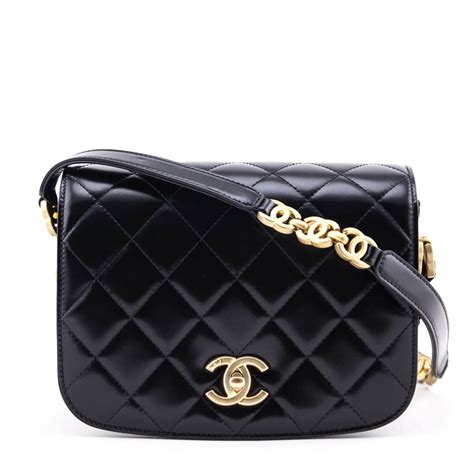 chanel mini messenger bag|authentic Chanel Messenger bag.